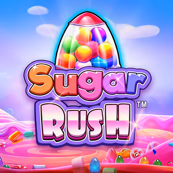 Sugar Rush-kolikkopeli - makeisteemainen putoavien kiekojen peli kerroinpaikoilla