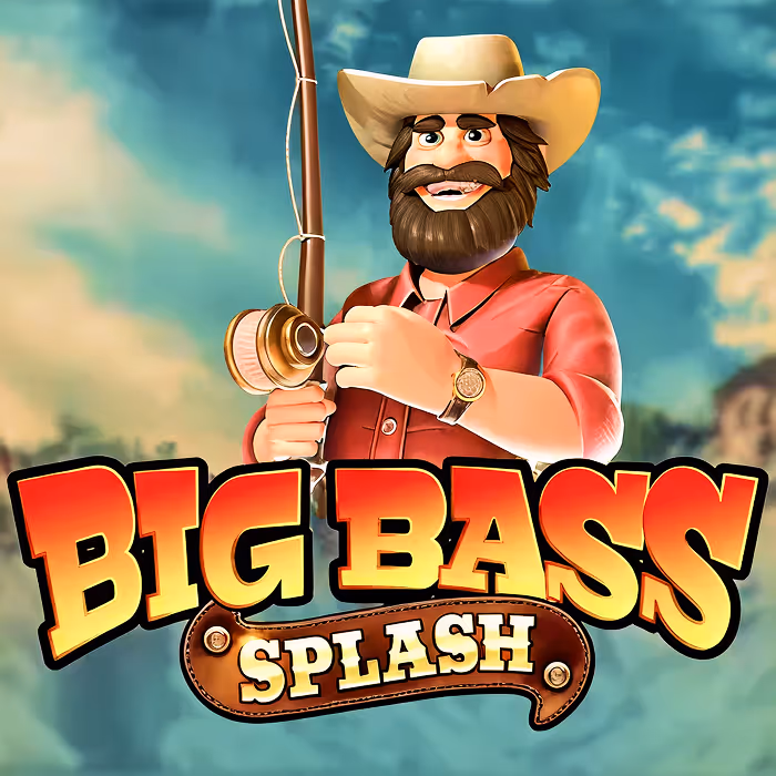 Big Bass Splash-kolikkopeli - kalastusseikkailupeli rahasymboleilla ja ilmaiskierroksilla